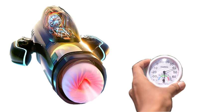 Cốc âm đạo giả có nhiệt leten bermuda